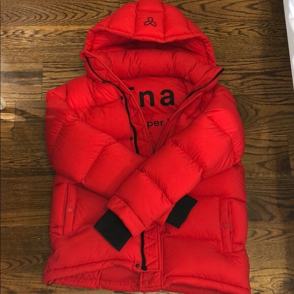 Aritzia Jackets & Coats Red Aritzia Super Puff Poshmark